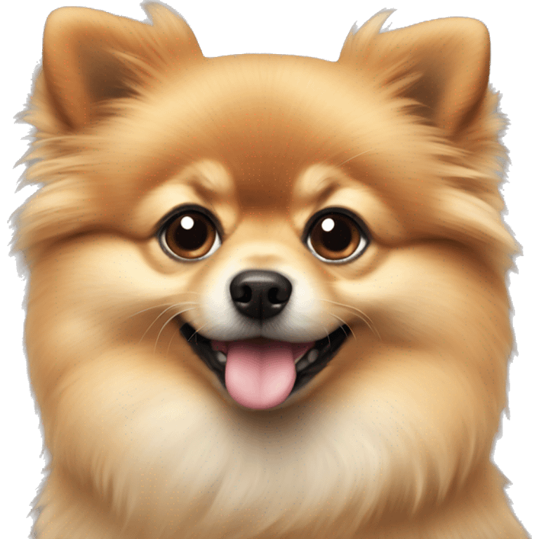 Pomeranian puppy emoji