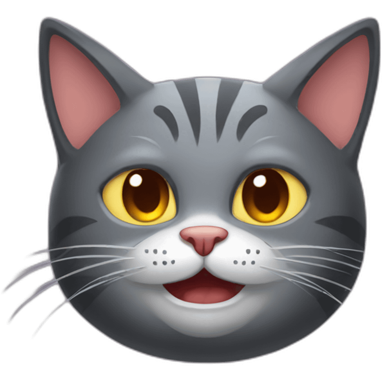 evil cat emoji