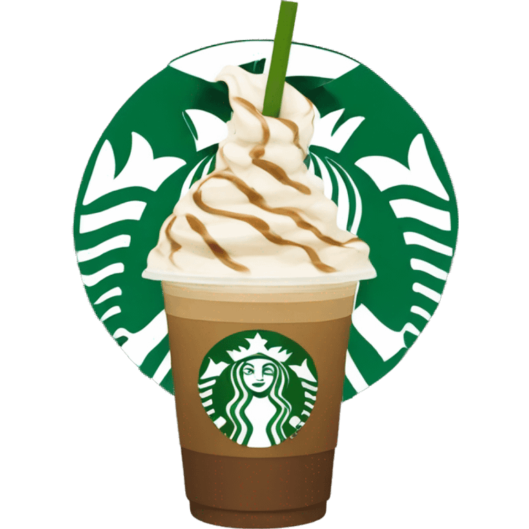 starbucks frappe emoji