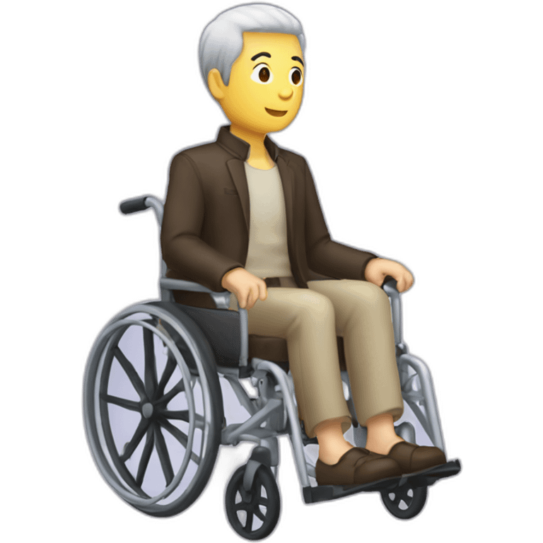 Toji zenin in a wheelchair  emoji