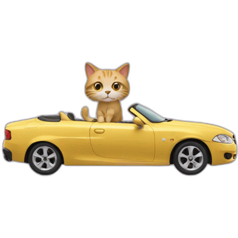 cat in the car emoji