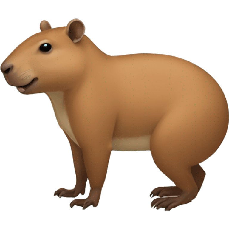 capibara goro navidad emoji