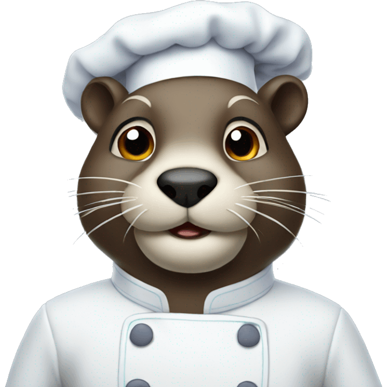 Chef otter emoji