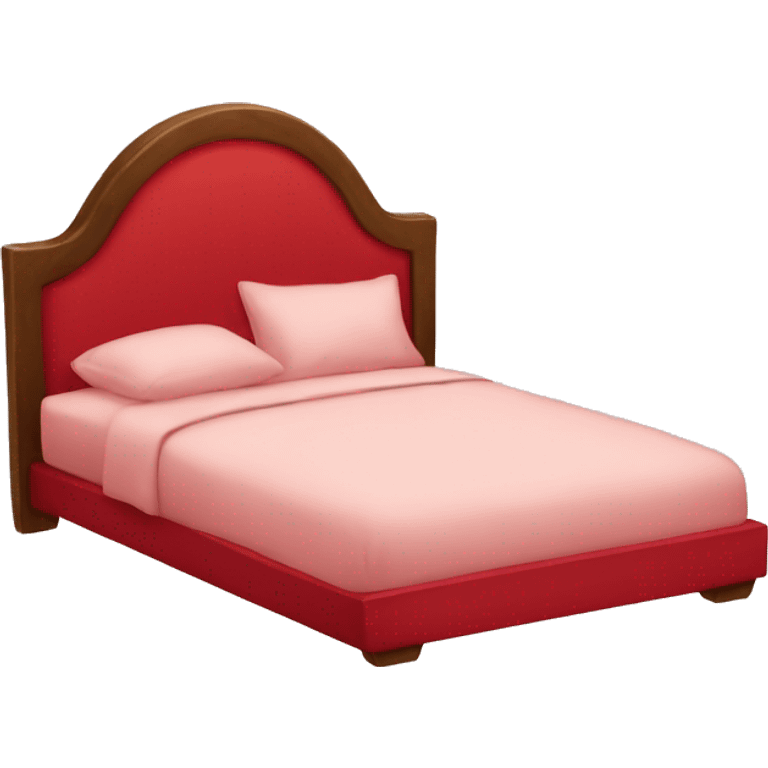 Bed red emoji