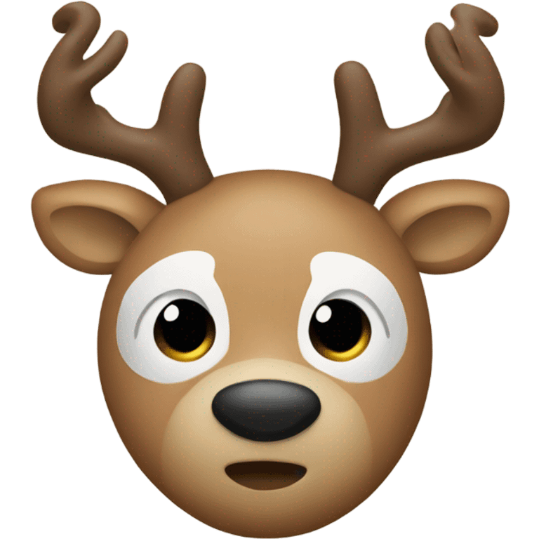 Beige Rudolph  emoji