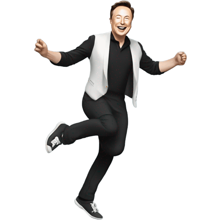 elon musk happy dance emoji