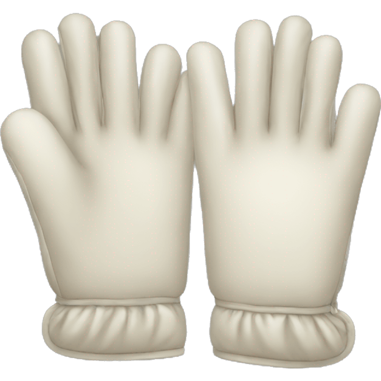 a pair of gloves emoji