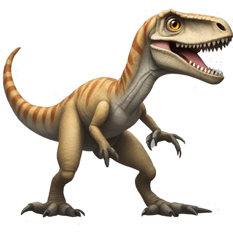 i want an velociraptor, with flailing arms emoji