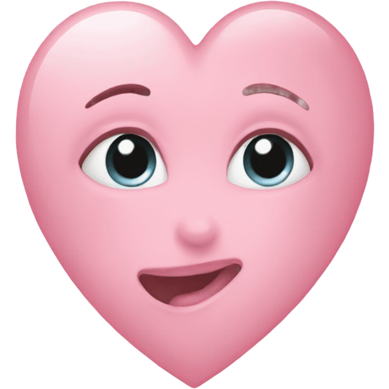 baby pink heart  emoji