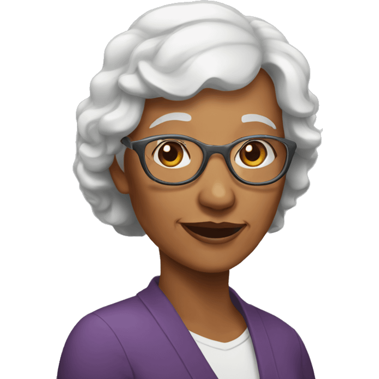 elder millenial woman emoji