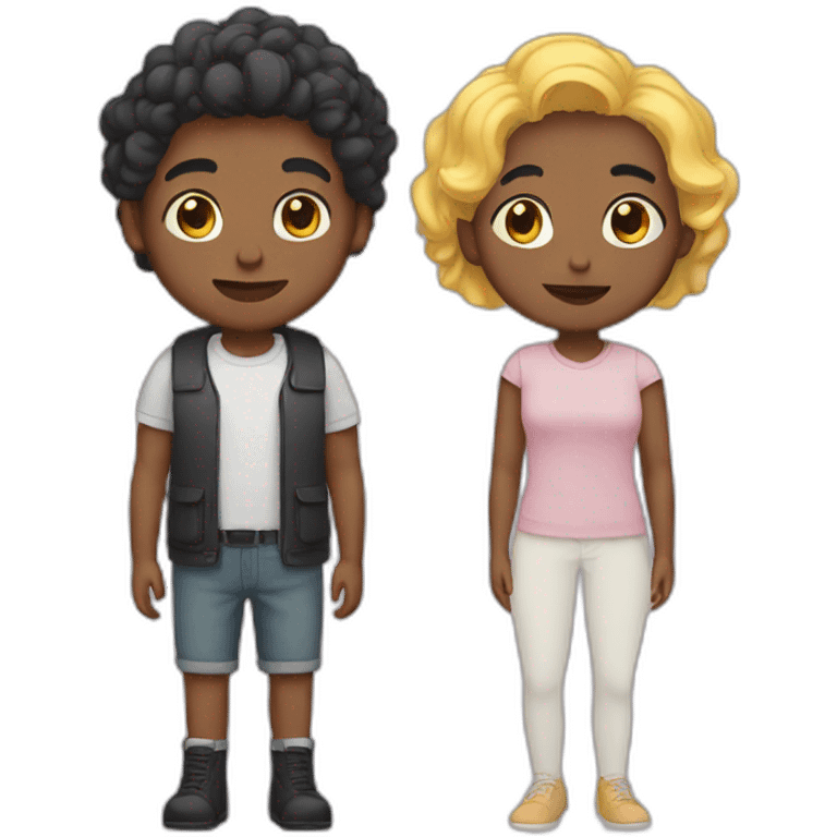 nonbinary-couple emoji