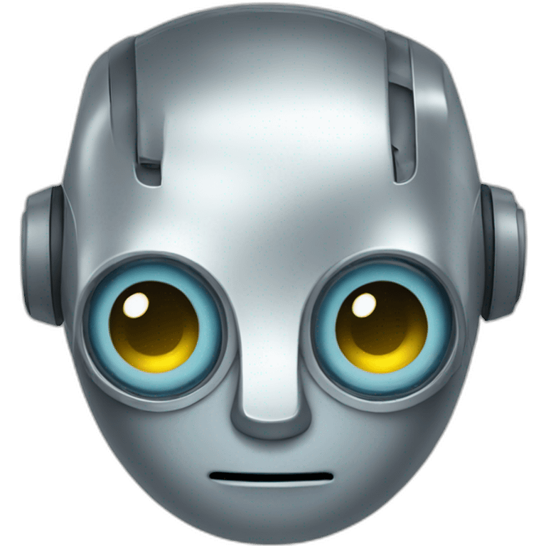 Cute robot emoji