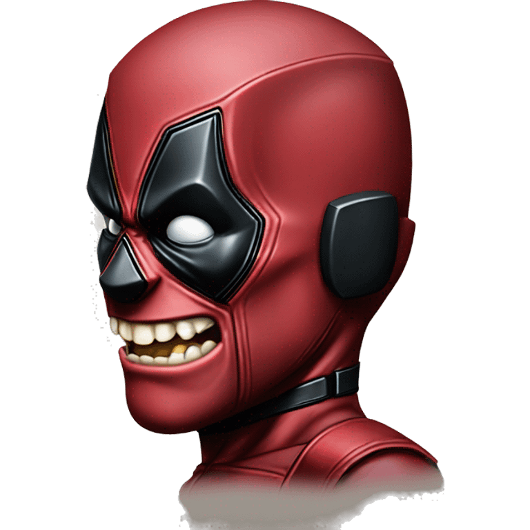 Deadpool wolverine hidden teeth emoji