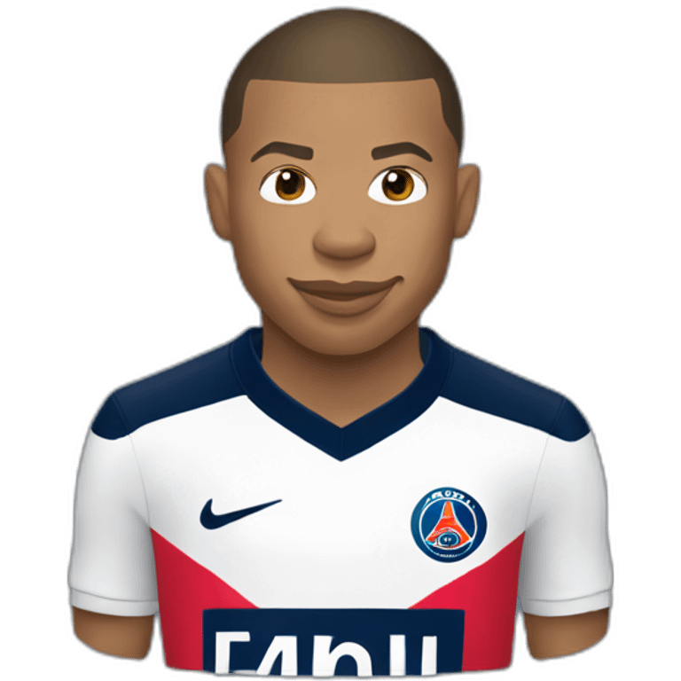 kylian mbappe psg emoji