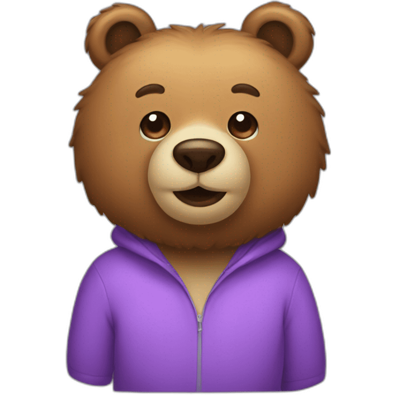 Gay bear emoji