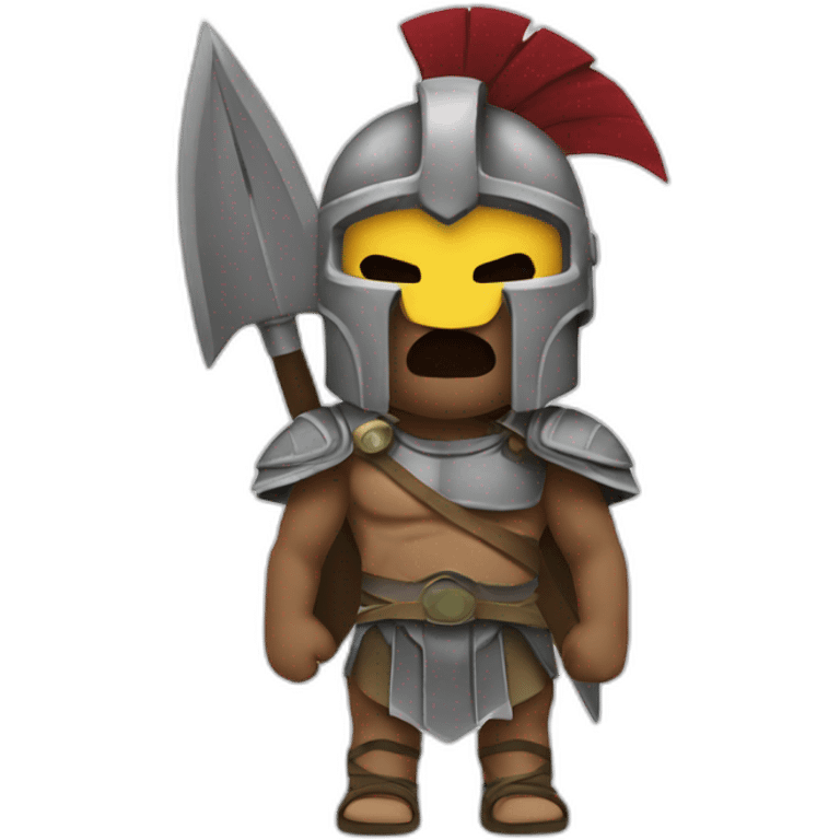 Spartan warrior emoji