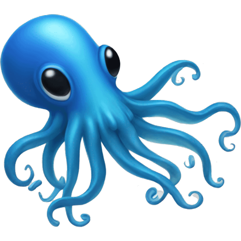 blue squid emoji