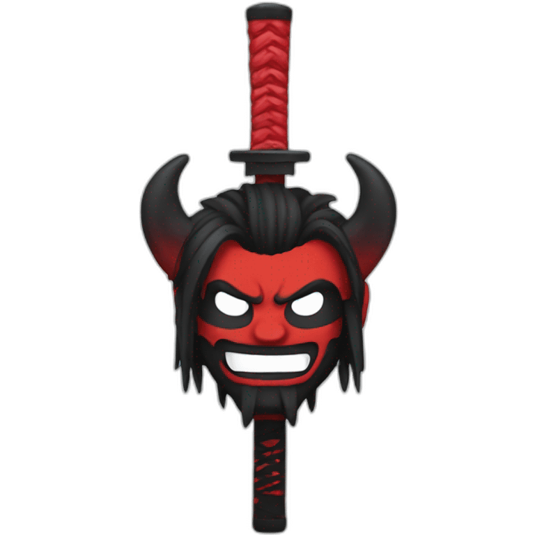 Demon-katana emoji