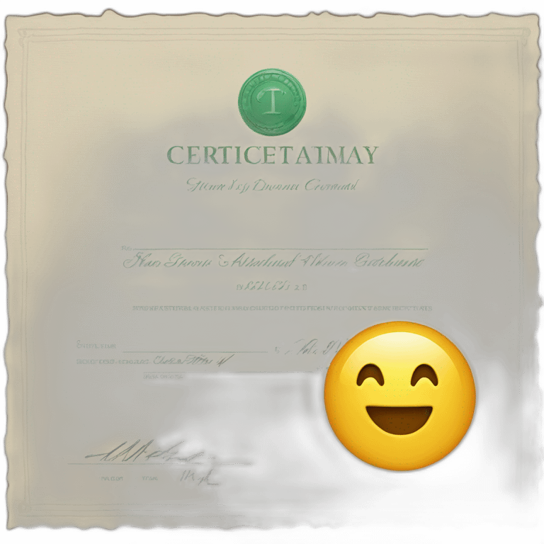 share certificate emoji