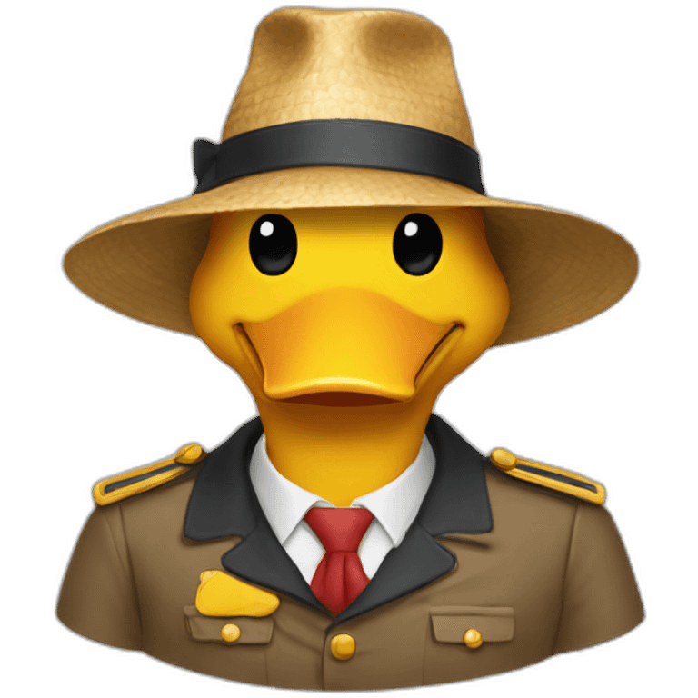 Chapeau Bob canard emoji