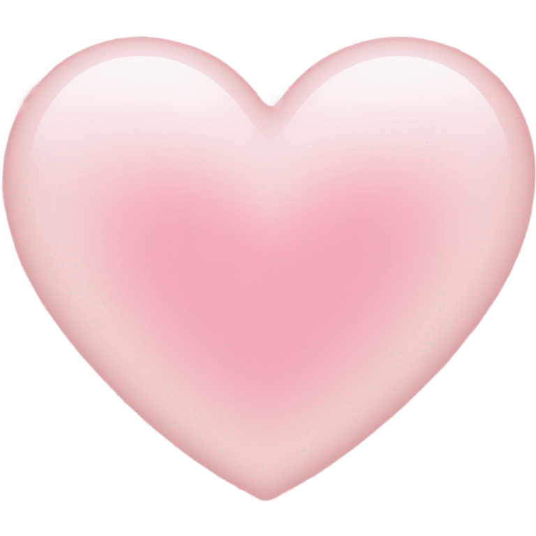 light pink heart emoji