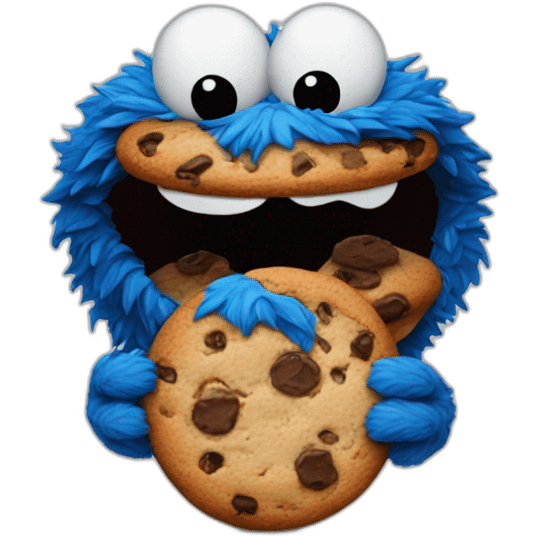 cookie monster emoji