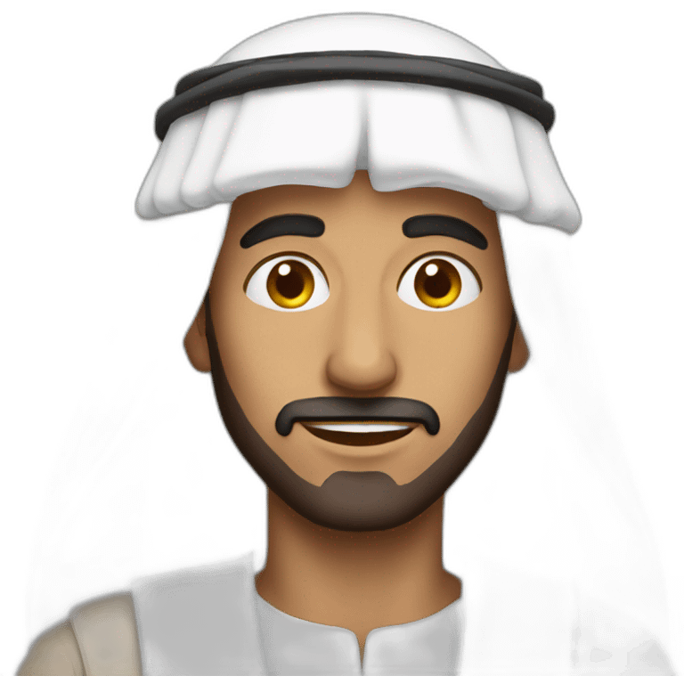 Arab man emoji