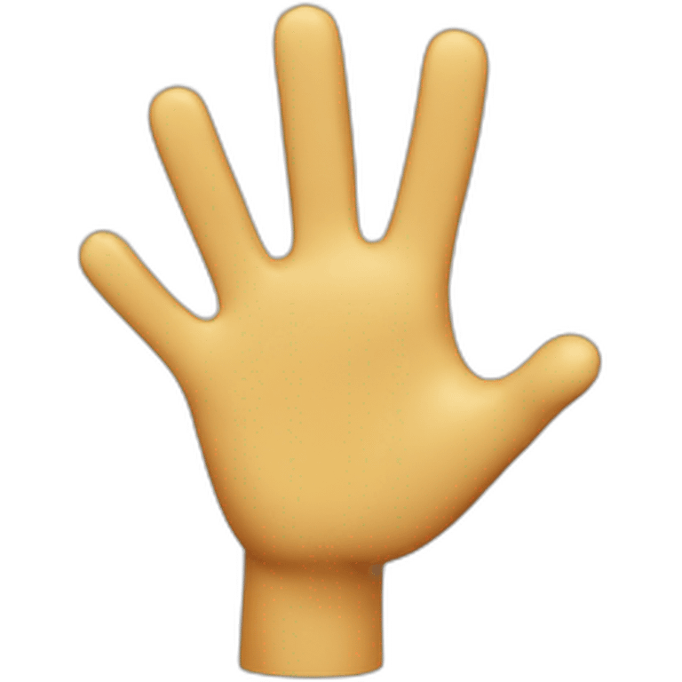 3d high five emoji