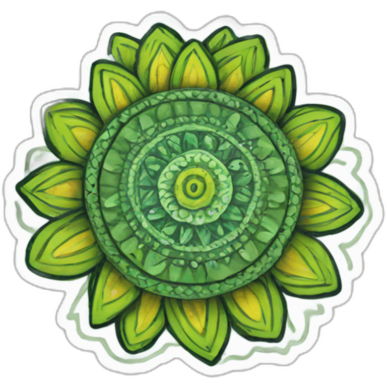 mandala sticker emoji