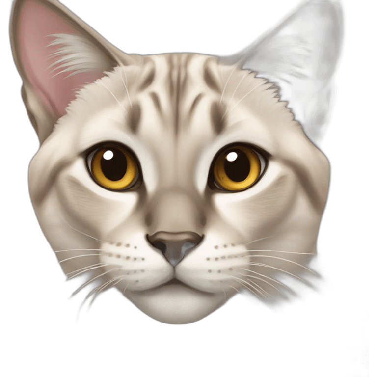 Lynx point siamese emoji