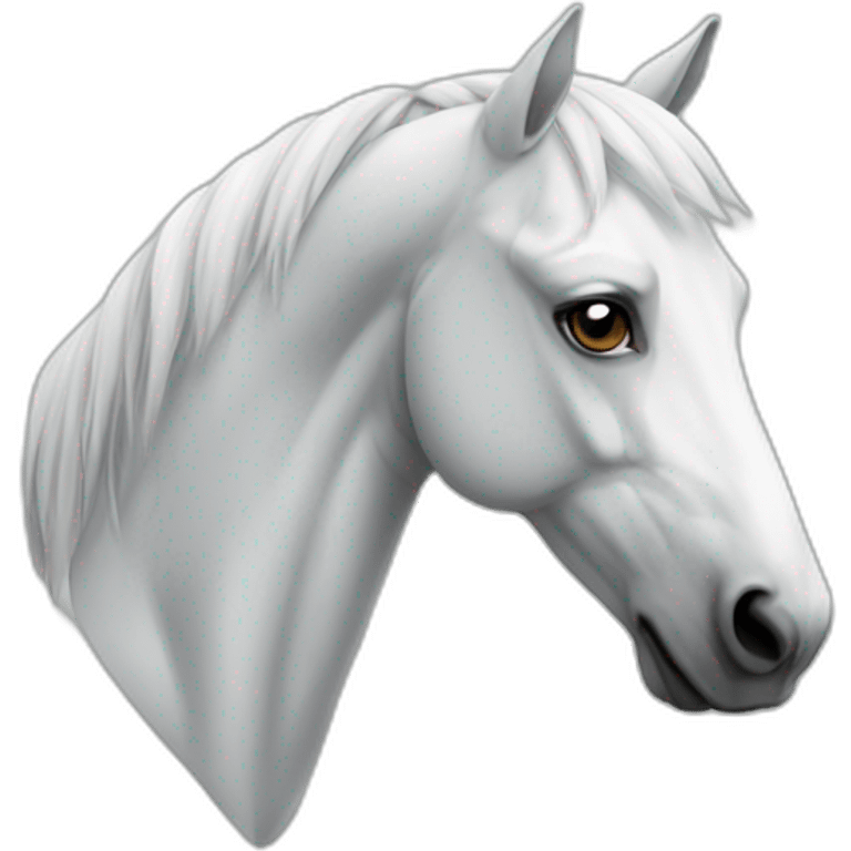 cavalo branco  emoji