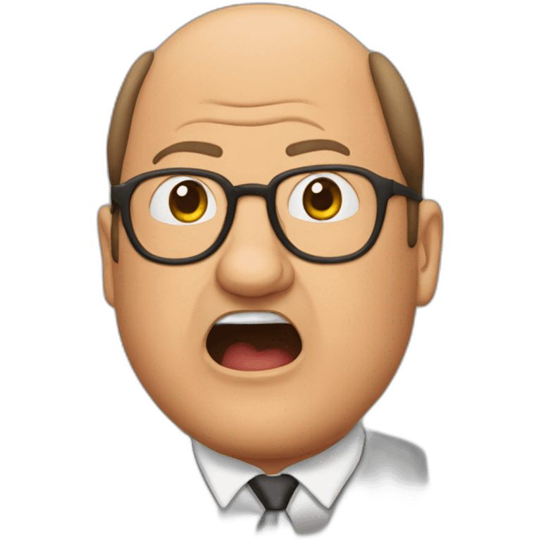 george costanza arguing emoji