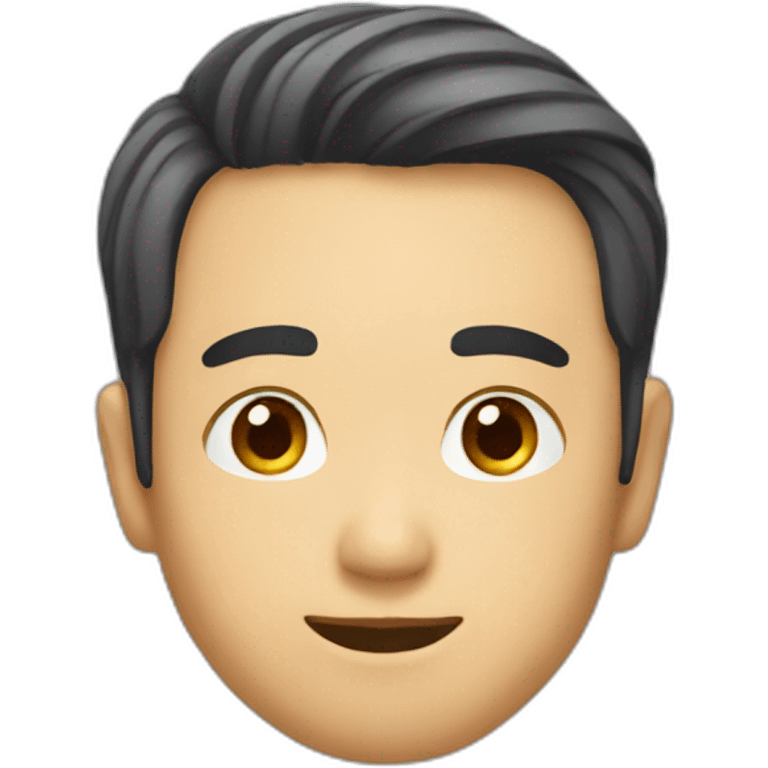 thank you asian guy emoji