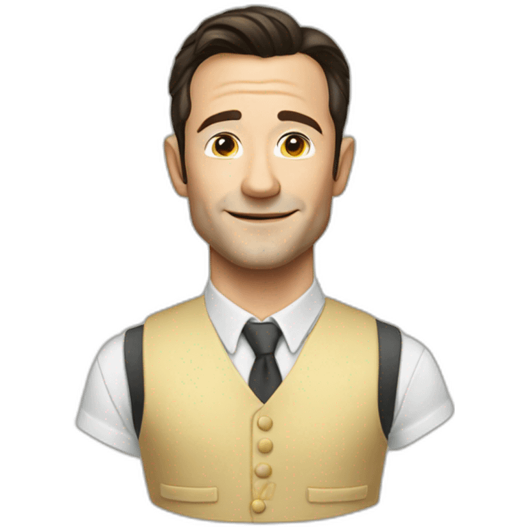 Joseph Gordon-Levitt waistcoat emoji