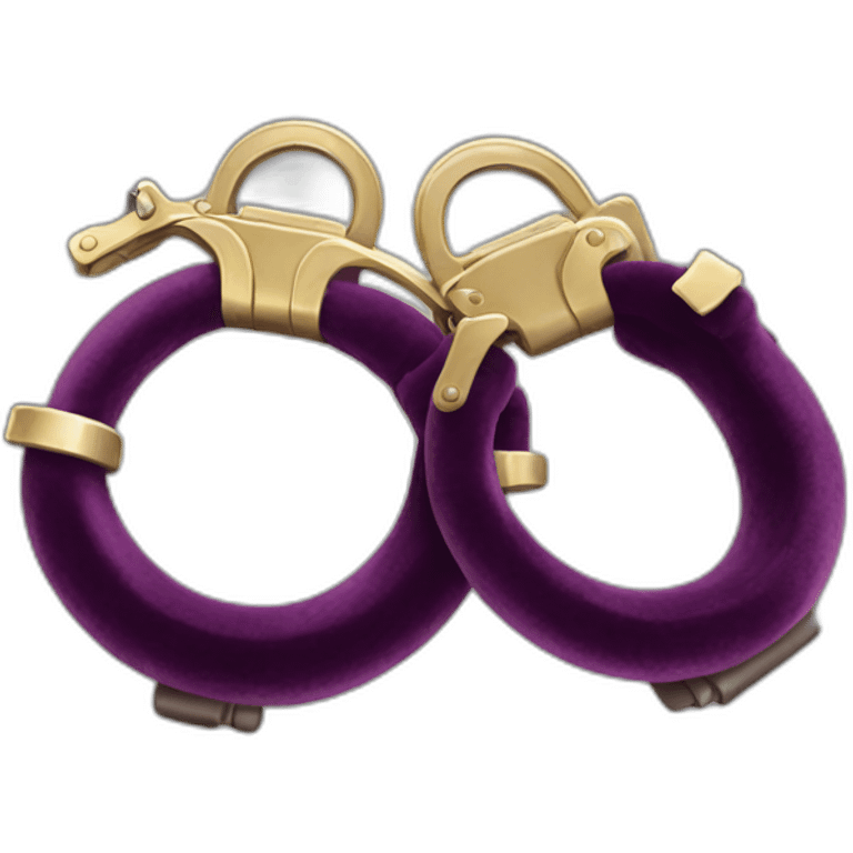 velvet handcuffs emoji