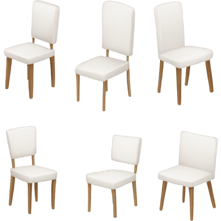 White chairs  emoji