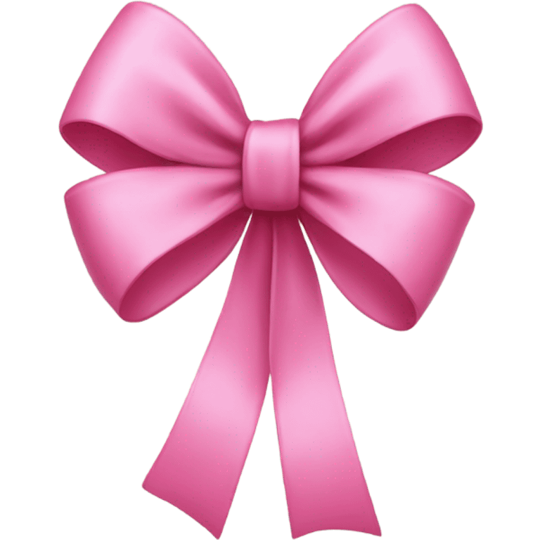 Pink bow  emoji