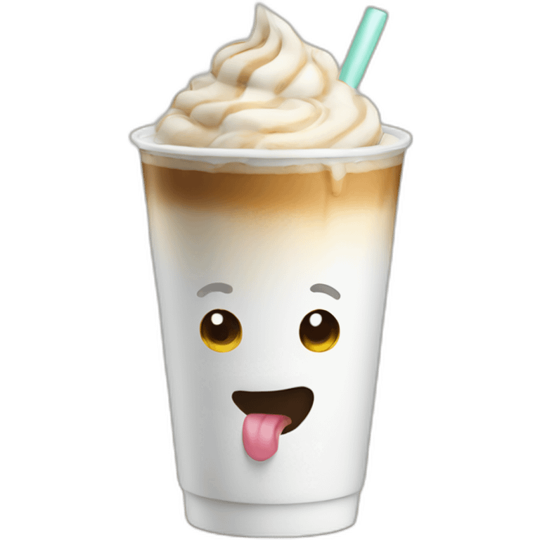 ice latte emoji