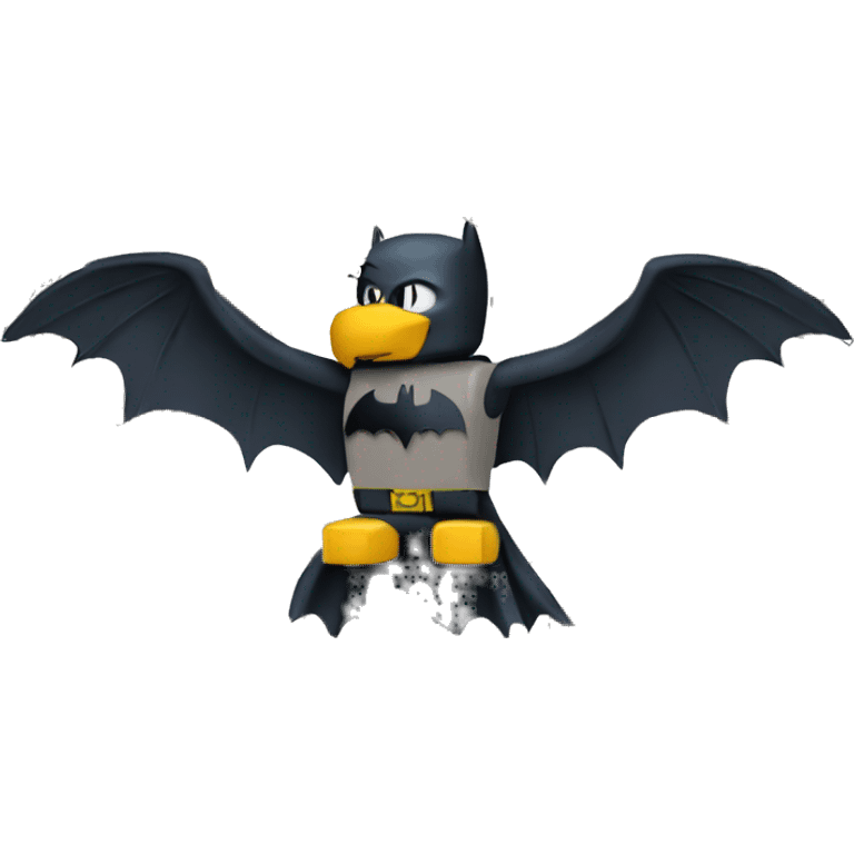 Eagle and batman collaboration  emoji