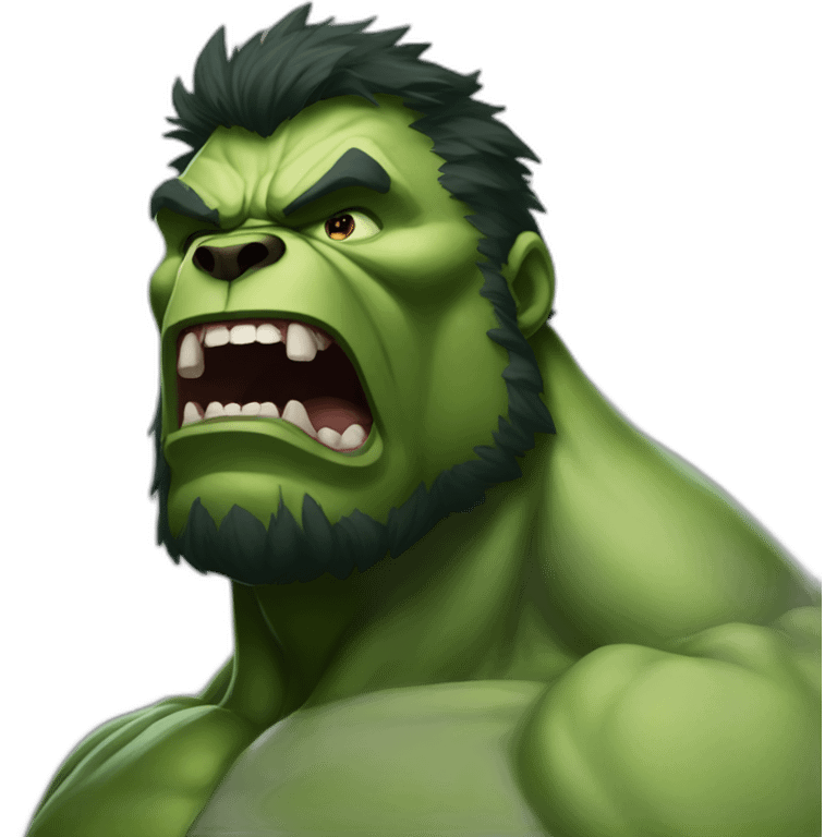 hulk werebear emoji