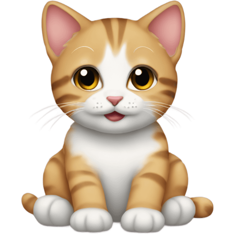 baby emoji cat take care emoji