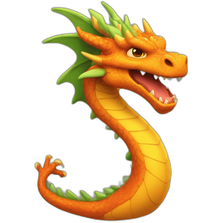 Dragon feu emoji