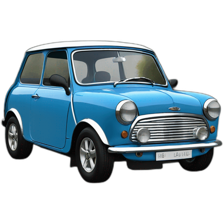 mini austin sealine bleu emoji