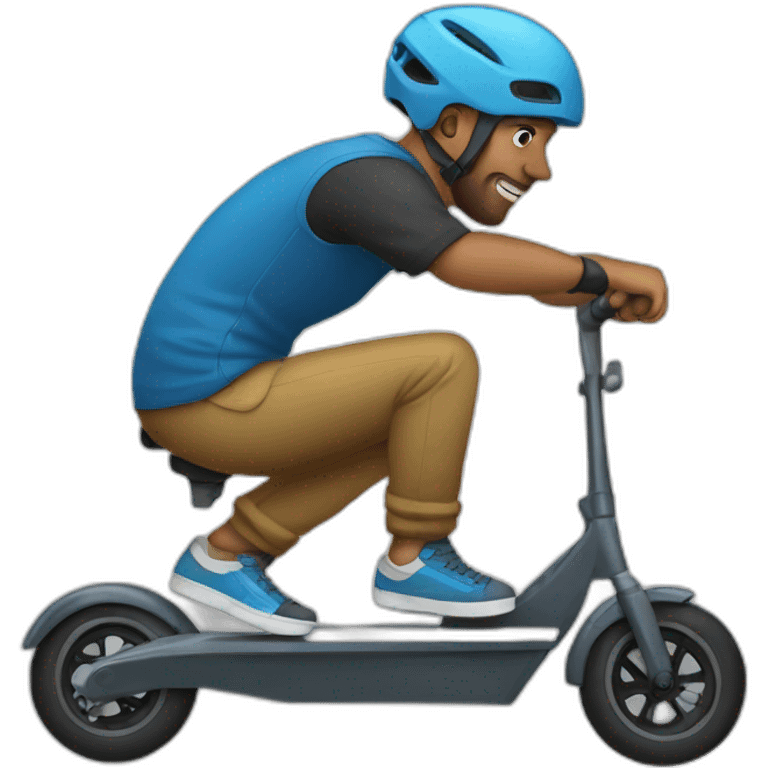 Trottinette freestyle emoji