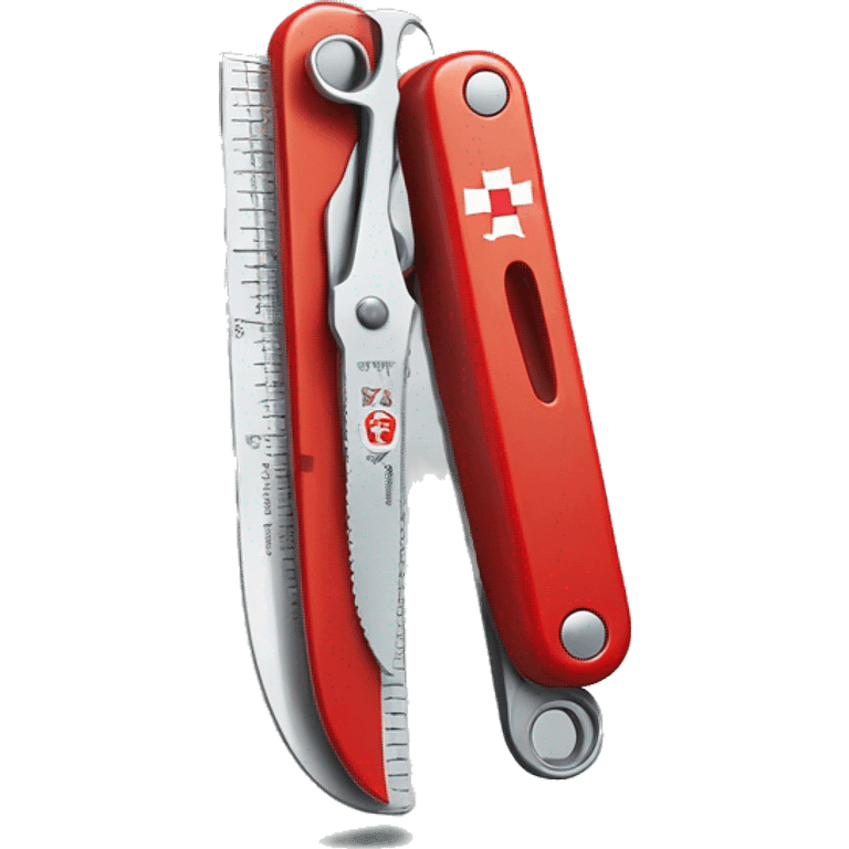 Swiss army knife emoji