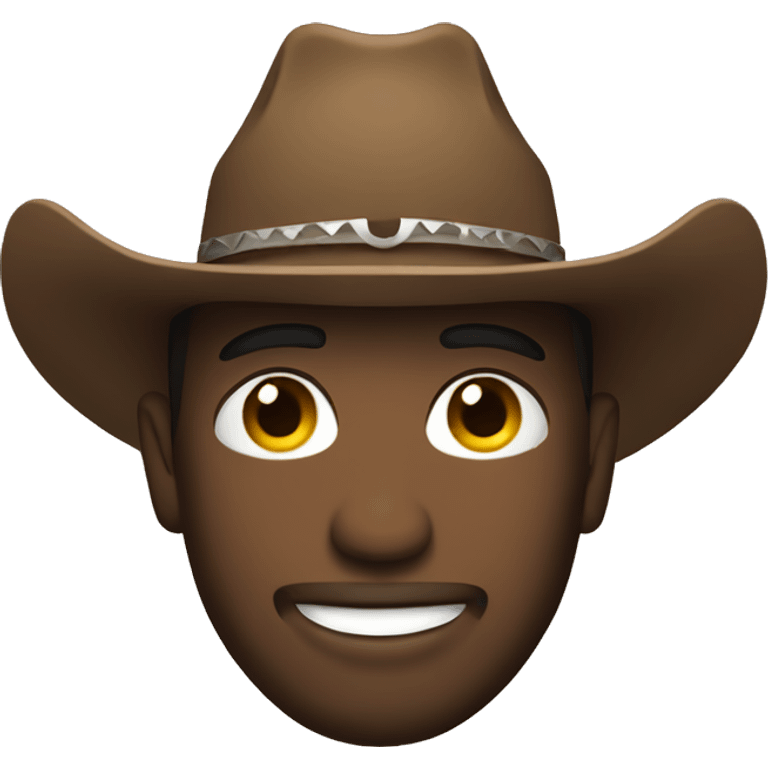 cowboy hat wearing man emoji