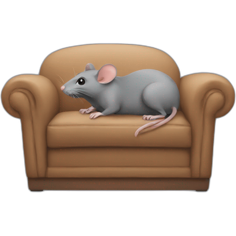 rat couch emoji