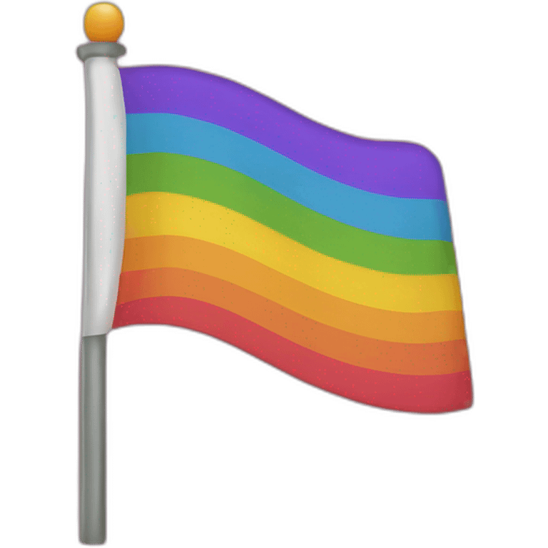 Gay flag emoji