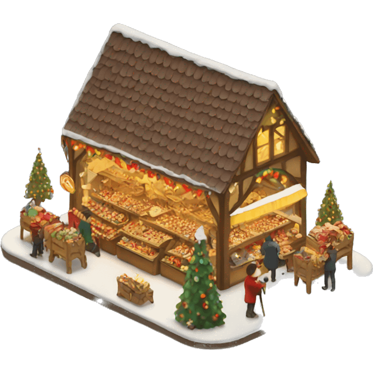 Christmas market  emoji