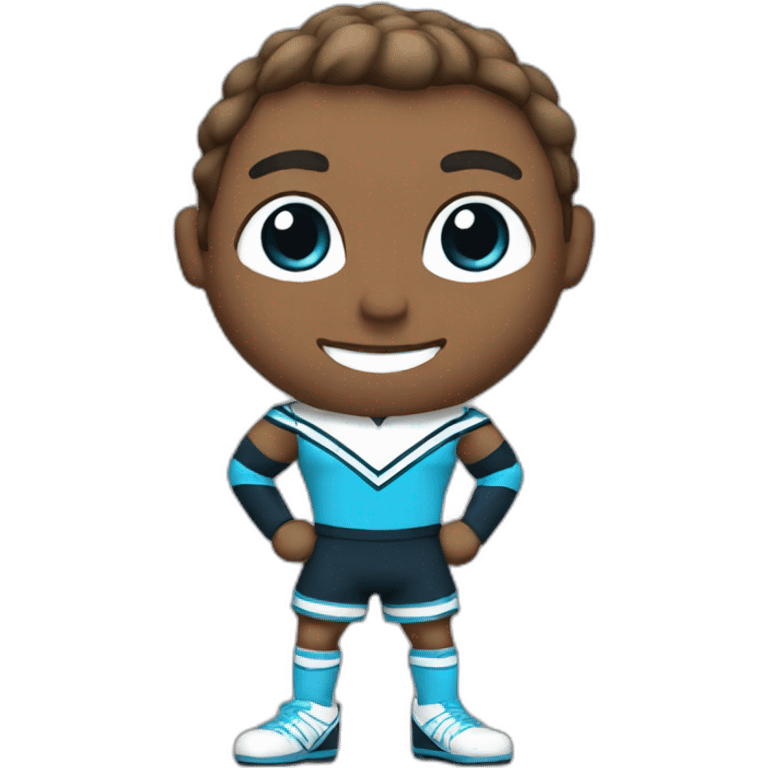 Male cheerleader emoji